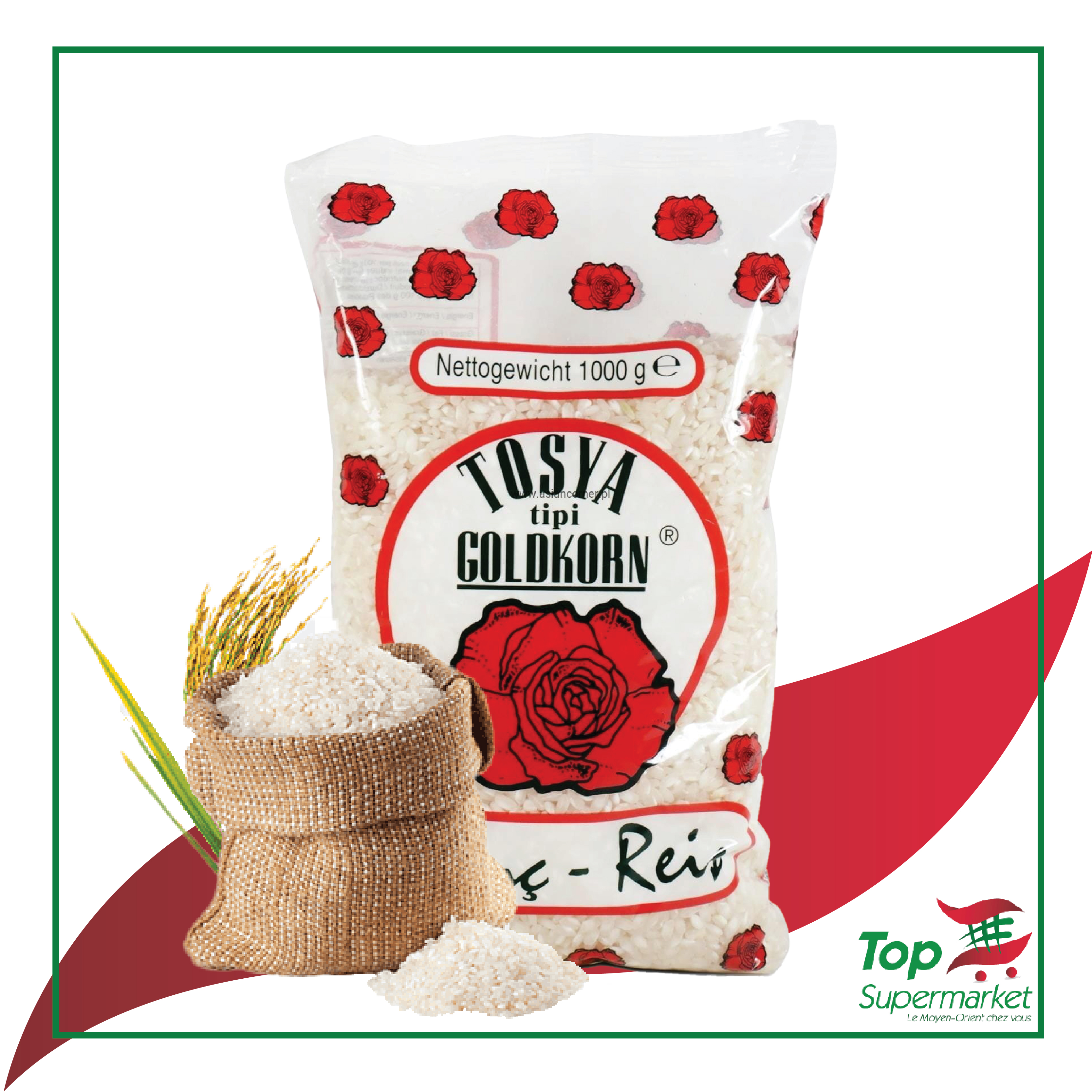 Tosya riz Gullu 1KG